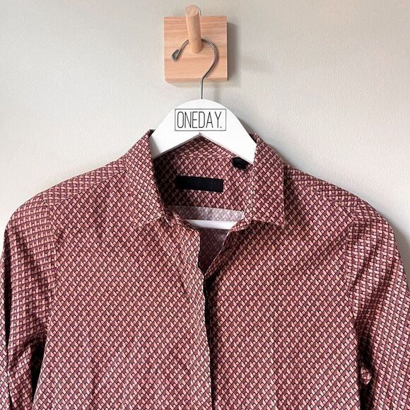 Burberry Prorsum Button Down Top Size 40 - Picture 5 of 8